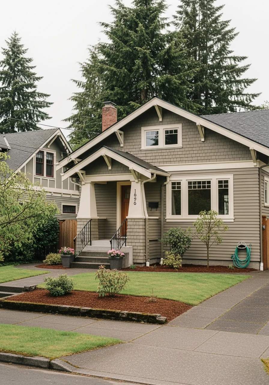 Tacoma home exterior showing quality workmanship and materials suited to the region's climate.